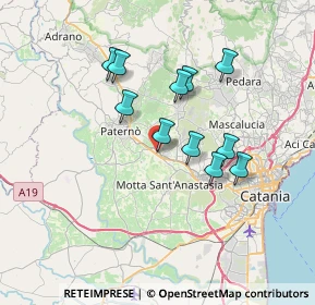 Mappa Contrada Valcorrente, 95032 Belpasso CT, Italia (6.68909)