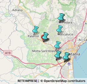 Mappa Contrada Valcorrente 23 Centro commerciale, 95032 Belpasso CT, Italia (7.63375)