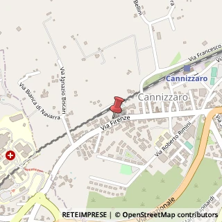 Mappa Via Firenze, 103, 95021 Aci Castello, Catania (Sicilia)