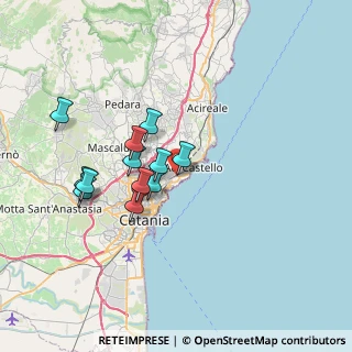 Mappa 95021 Cannizzaro CT, Italia (6.84333)