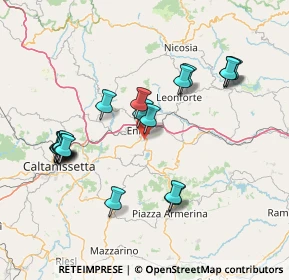 Mappa Contrada Salerno, 94100 Enna EN, Italia (17.598)