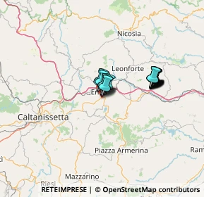 Mappa Contrada Piano di Barche, 94100 Enna EN, Italia (10.0075)
