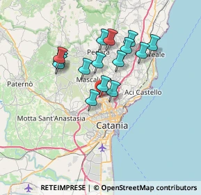 Mappa Via Giovanni Fattori, 95030 Gravina di Catania CT, Italia (6.53533)