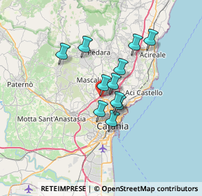 Mappa Via Giovanni Fattori, 95030 Gravina di Catania CT, Italia (5.53455)