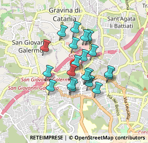 Mappa Via Giovanni Fattori, 95030 Gravina di Catania CT, Italia (0.723)