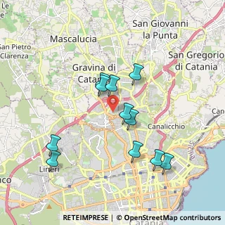 Mappa Via Due Obelischi, 95030 Gravina di Catania CT, Italia (1.97182)