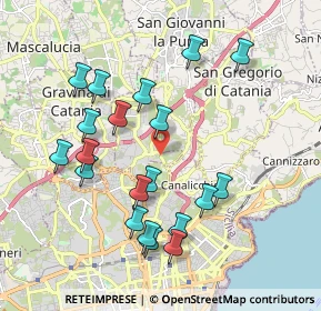 Mappa Via Madonna di Fatima, 95030 Sant'agata Li Battiati CT, Italia (2.1995)