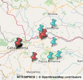 Mappa Via Angelo Tranchida, 94100 Enna EN, Italia (16.5535)