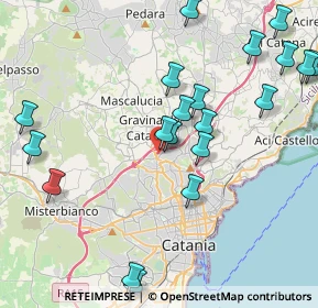 Mappa Via Don Luigi Sturzo, 95030 Gravina di Catania CT, Italia (5.409)