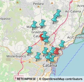 Mappa Via Don Luigi Sturzo, 95030 Gravina di Catania CT, Italia (3.565)