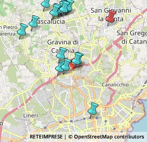 Mappa Via Don Luigi Sturzo, 95030 Gravina di Catania CT, Italia (2.57353)