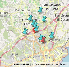 Mappa Via Don Luigi Sturzo, 95030 Gravina di Catania CT, Italia (1.45167)