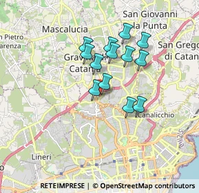 Mappa Via Don Luigi Sturzo, 95030 Gravina di Catania CT, Italia (1.54154)