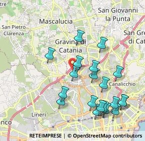 Mappa Via Nino Martoglio, 95030 Gravina di Catania CT, Italia (2.4255)