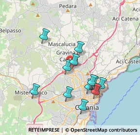 Mappa Via Nino Martoglio, 95030 Gravina di Catania CT, Italia (3.80333)