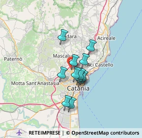 Mappa Via Gaetano Sanfilippo, 95030 Gravina di Catania CT, Italia (5.13833)