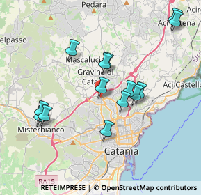 Mappa Via Gaetano Sanfilippo, 95030 Gravina di Catania CT, Italia (4.10143)