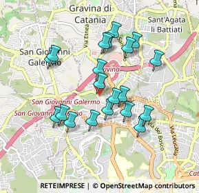 Mappa Via Renzo de Felice, 95030 Gravina di Catania CT, Italia (0.917)