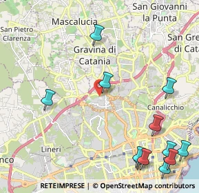 Mappa Via Renzo de Felice, 95030 Gravina di Catania CT, Italia (3.27833)