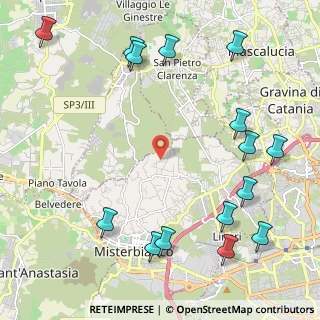 Mappa Via del Gallo, 95045 Misterbianco CT, Italia (3.20667)
