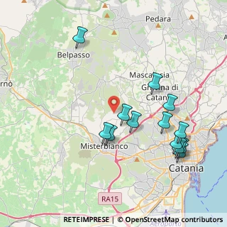 Mappa Via del Gallo, 95045 Misterbianco CT, Italia (4.66)