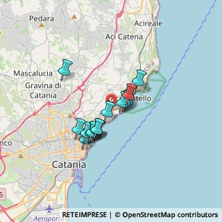 Mappa Via Carlo Gemmellaro, 95021 Cannizzaro CT, Italia (2.742)