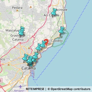 Mappa Via Carlo Gemmellaro, 95021 Cannizzaro CT, Italia (4.82077)