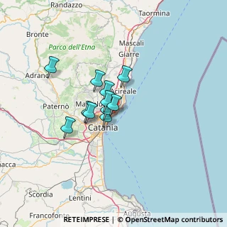 Mappa Via Carlo Gemmellaro, 95021 Cannizzaro CT, Italia (9.42091)