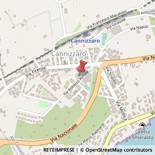 Mappa Via Roberto Rimini, 22, 95021 Aci Castello, Catania (Sicilia)