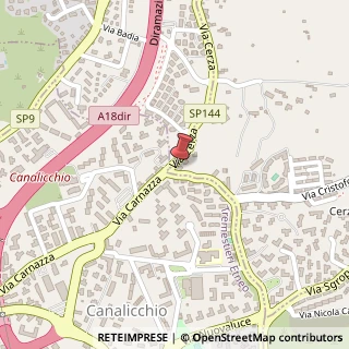Mappa Via XX Settembre, 3, 95027 San Gregorio di Catania, Catania (Sicilia)