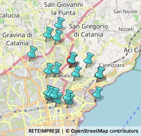 Mappa SP 144, 95030 Catania CT, Italia (1.8875)