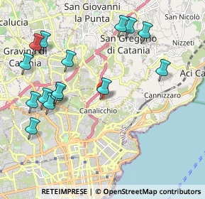 Mappa SP 144, 95030 Catania CT, Italia (2.622)