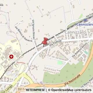 Mappa Via Firenze, 164, 95021 Aci Castello, Catania (Sicilia)