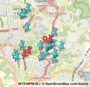 Mappa Viale Mediterraneo, 95030 San Giovanni la punta CT, Italia (0.9895)