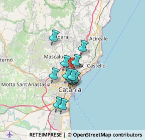 Mappa Viale Mediterraneo, 95030 San Giovanni la punta CT, Italia (5.23)