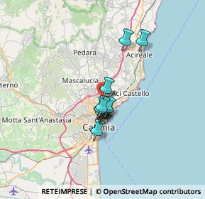 Mappa Viale Mediterraneo, 95030 San Giovanni la punta CT, Italia (4.75818)