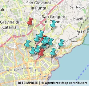 Mappa Via Convento del Carmine, 95030 Canalicchio CT, Italia (1.21)