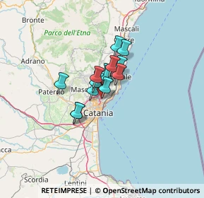 Mappa Via Convento del Carmine, 95030 Canalicchio CT, Italia (8.12357)