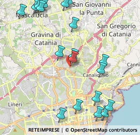 Mappa Largo Barriera del Bosco, 95030 Sant'agata Li Battiati CT, Italia (2.977)