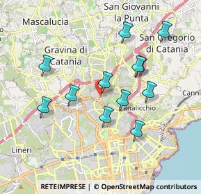 Mappa Via F. Lo Jacono n.ro, 95030 Gravina di Catania CT, Italia (1.955)