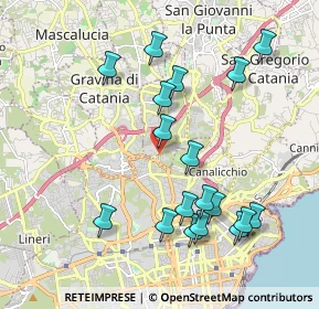 Mappa Via F. Lo Jacono n.ro, 95030 Gravina di Catania CT, Italia (2.325)