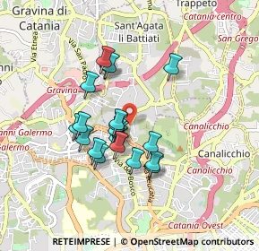 Mappa Via F. Lo Jacono n.ro, 95030 Gravina di Catania CT, Italia (0.7775)