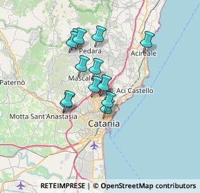 Mappa Largo Barriera del Bosco, 95030 Sant'agata Li Battiati CT, Italia (6.02692)