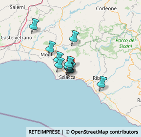 Mappa Strada Provinciale 37 - Km.2, 92019 Sciacca AG, Italia (9.16273)