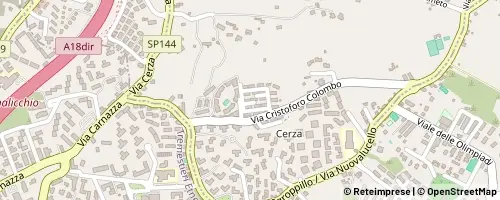 Mappa San Gregorio di Catania