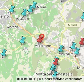 Mappa Località Valcorrente, 95032 Belpasso CT, Italia (3.4785)