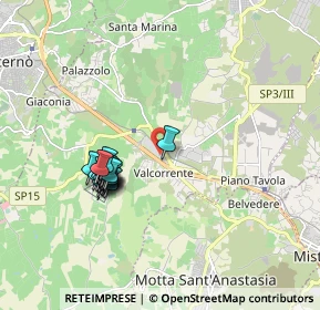 Mappa Località Valcorrente, 95032 Belpasso CT, Italia (1.845)