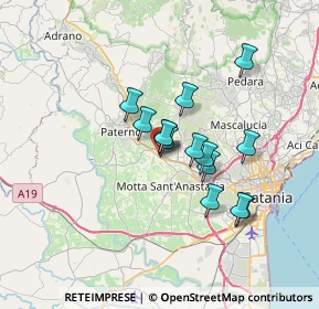 Mappa Località Valcorrente, 95032 Belpasso CT, Italia (5.77571)