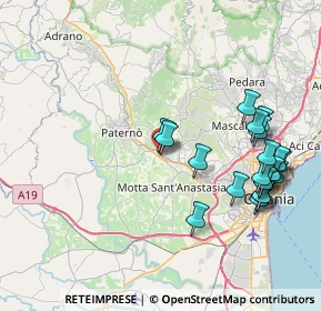 Mappa Località Valcorrente, 95032 Belpasso CT, Italia (9.877)