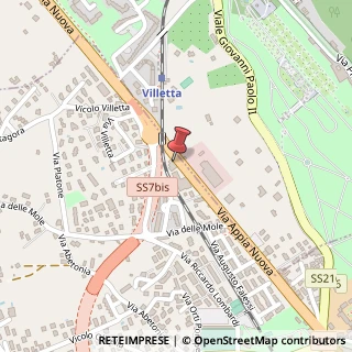 Mappa Via Appia Nuova, 39, 00041 Albano Laziale, Roma (Lazio)
